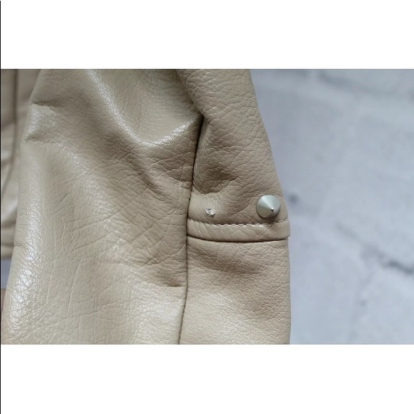 Blank NYC Floral Embroidered Studded Moto Jacket - Women's Size XS - Picture 4 of 6